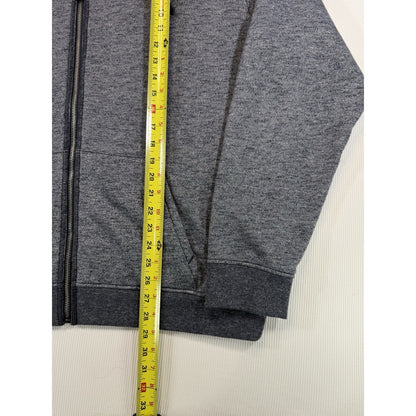 Johnston & Murphy Sherpa Lined Full Zip Hoodie Mens XL Gray