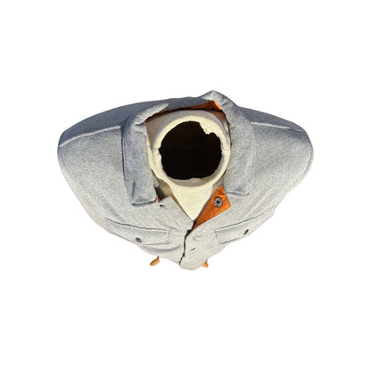 Passenger Made To Roam Fleece Shacket Gray Snap Button Overshirt Men’s Small