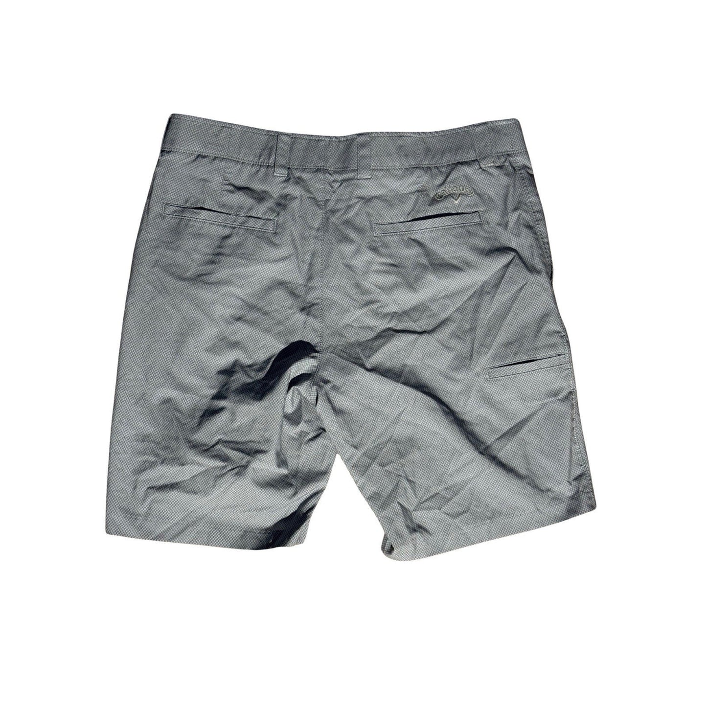 CALLAWAY Performance Golf Shorts Opti-Dri Gray Men’s Size 36