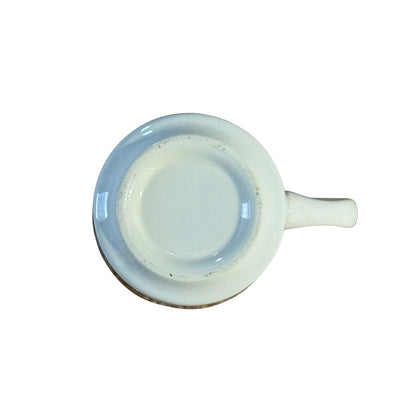 Vintage Sambo’s Restaurant Coffee Mug Diner Cup Heavy Ceramic Brown Stripe 1970s