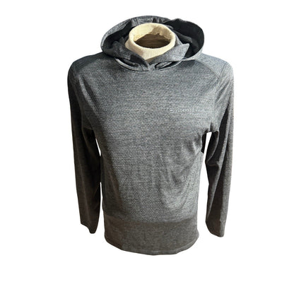 Vineyard VInes Performance Hoodie Mens Small Gray Lightweight Logo Stretch