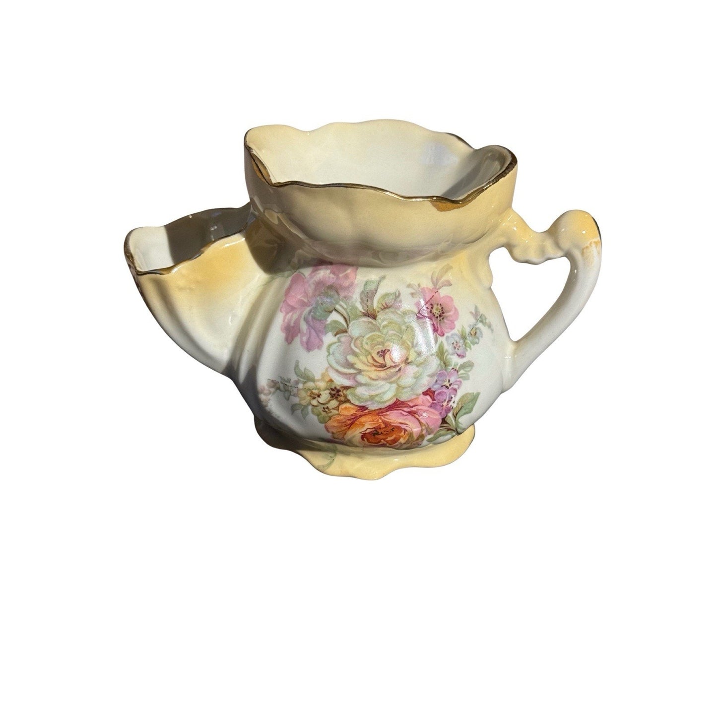 Vintage Old Foley James Kent LTD.Shaving Scuttle Mug Cup ~ Staffordshire England