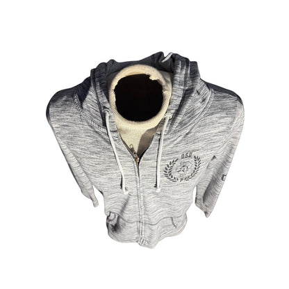 Victoria’s Secret PINK OSU Hoodie Small Gray Full Zip 5th & Ocean Pistol Pete