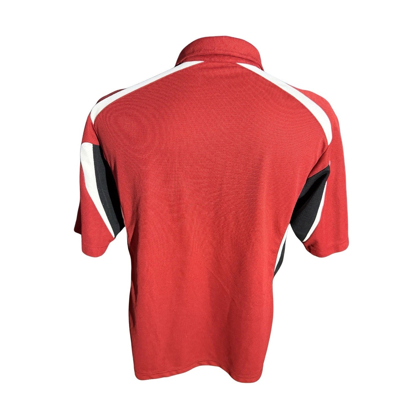 NikeFIT OU Sooners Polo Black Red White Coaches Shirt Men’s L