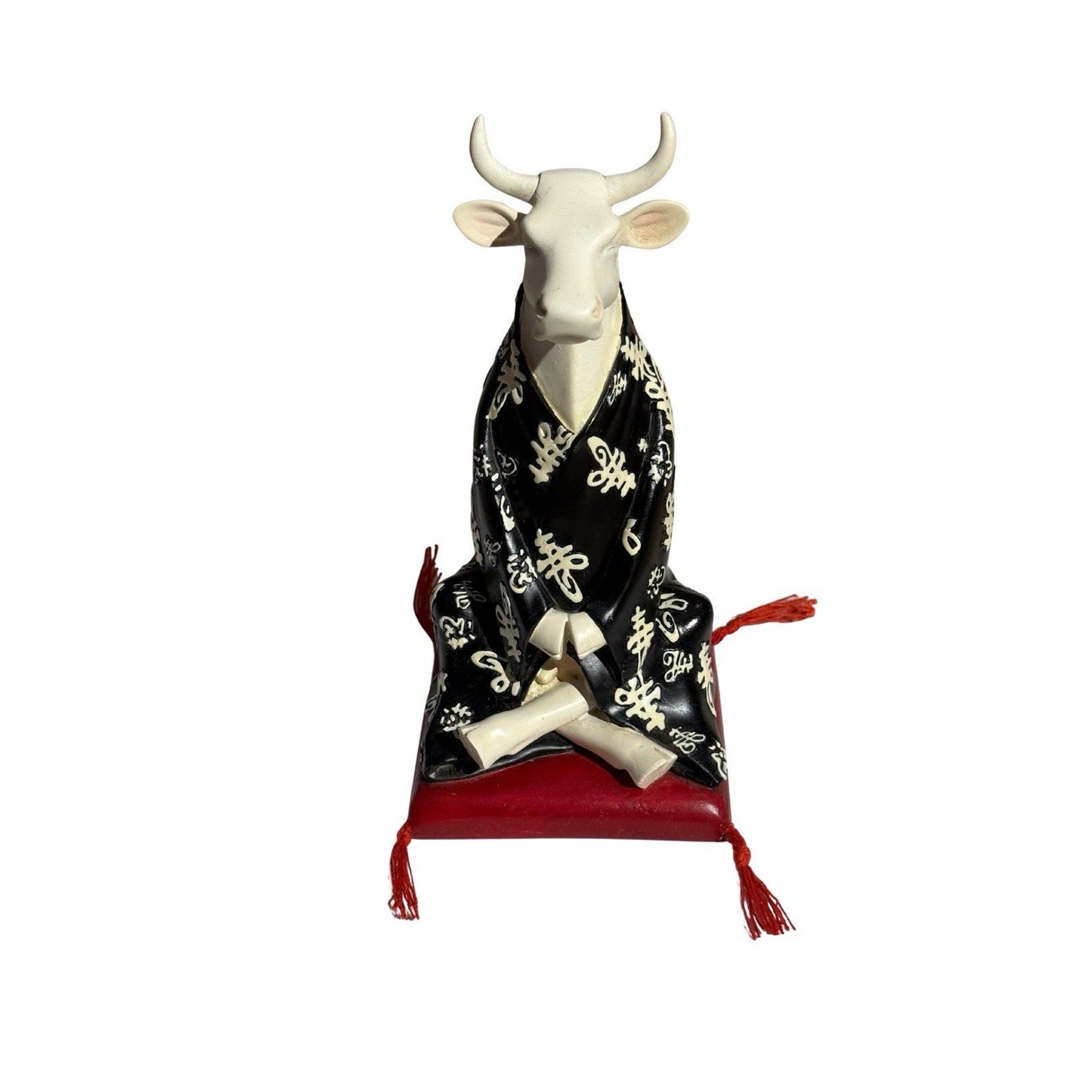 CowParade Meditating Cow Figurine #7720 2005 Westland Giftware Excellent
