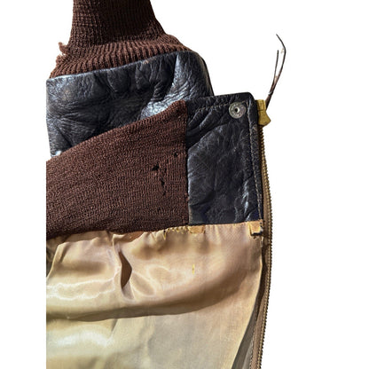 Vintage 1949 Sierra Sportswear Horsehide Leather Jacket Sz 40 Union Label USA