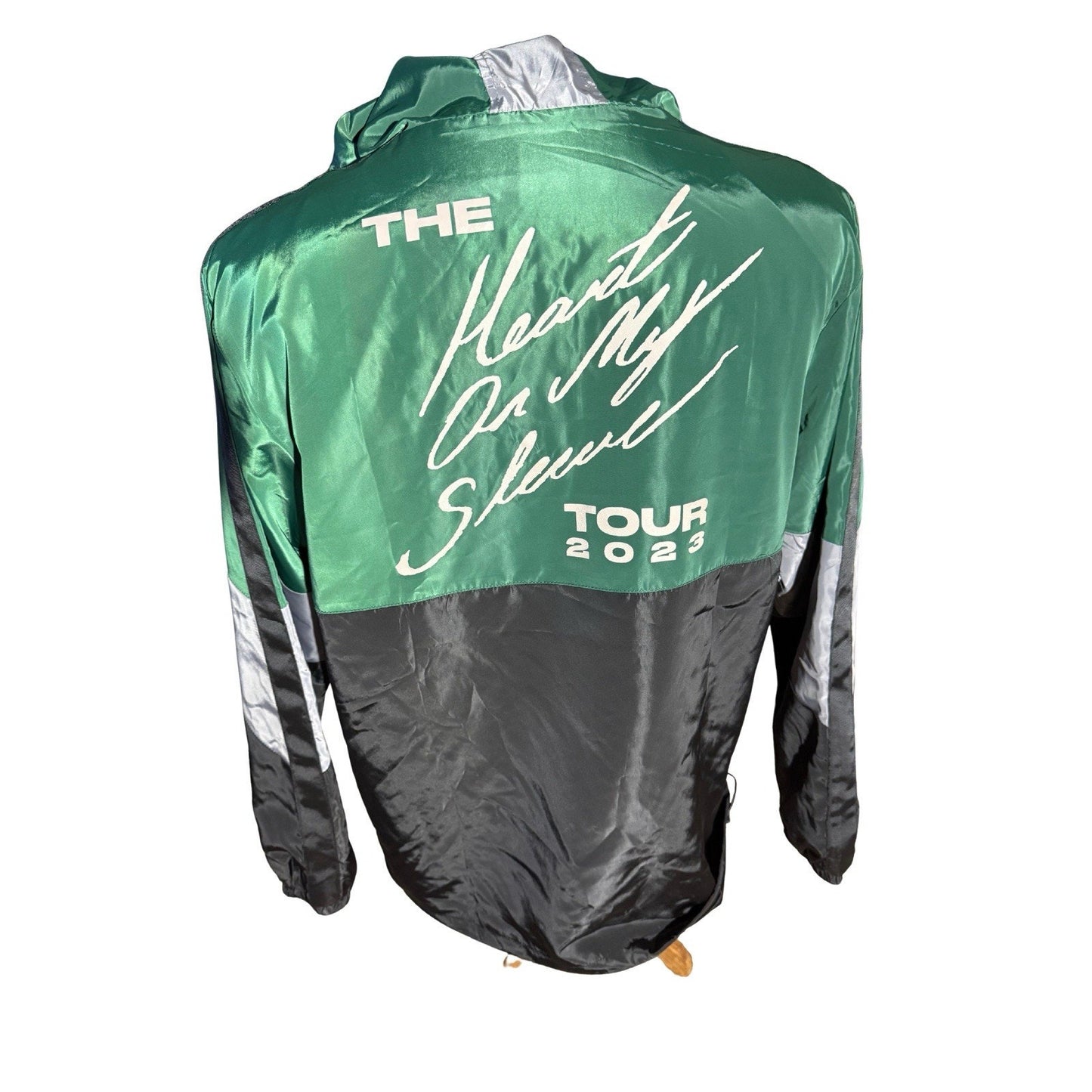 Goldset Merch Ella Mai “Heart On My Sleeve Tour” 2023 Windbreaker Jacket Small