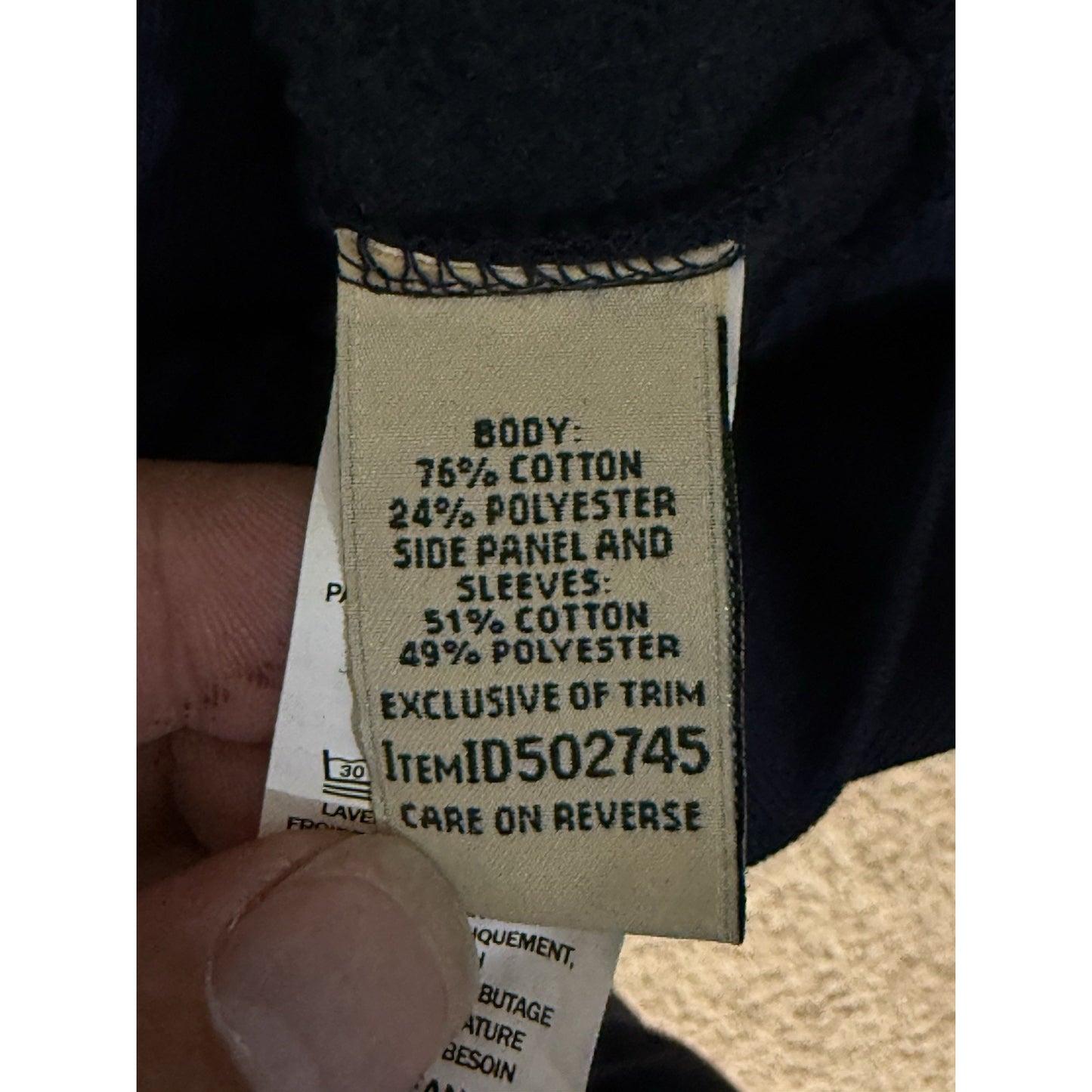 LL Bean Men’s Blue 1/4 Zip Pullover Sweater