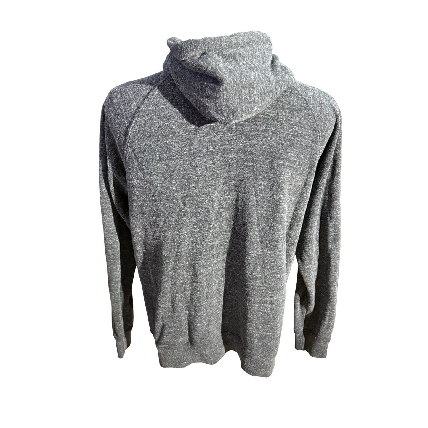 Homage Ohio Hoodie Men’s L Heather Gray Gold Script Made in USA Pullover