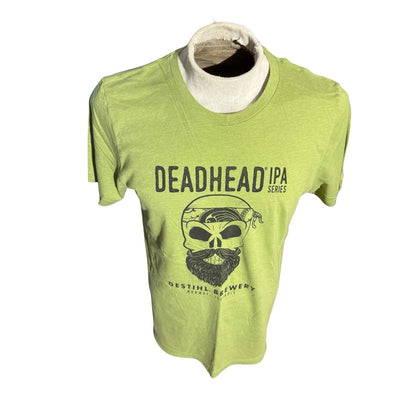Destihl Brewery Deadhead IPA Series T Shirt Green Size L Bella Canvas Beer 273