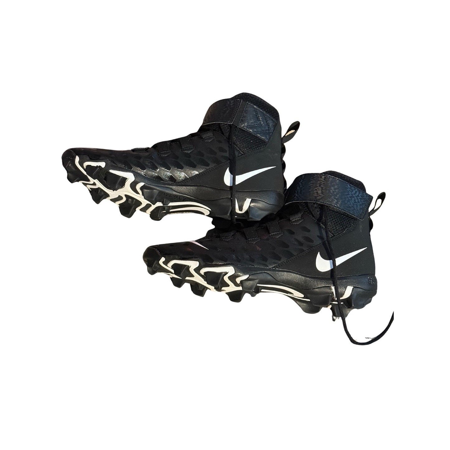 Nike Force Savage Shark 2 Lineman Football Cleats Size 12 Men Black AQ7722-001