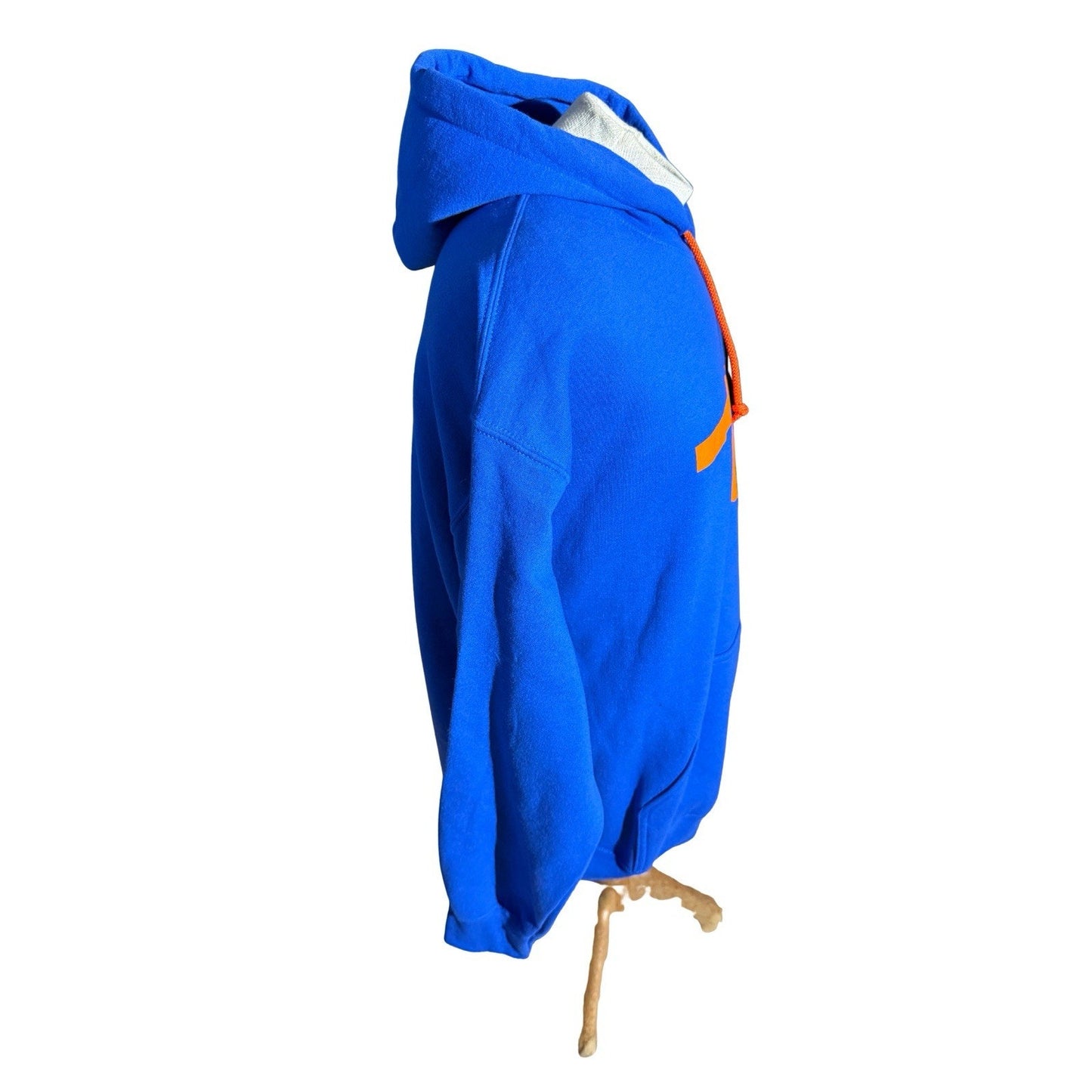 Gildan Heavy Blend Hoodie XL Blue Oklahoma Bulleit Bourbon Whiskey Promo