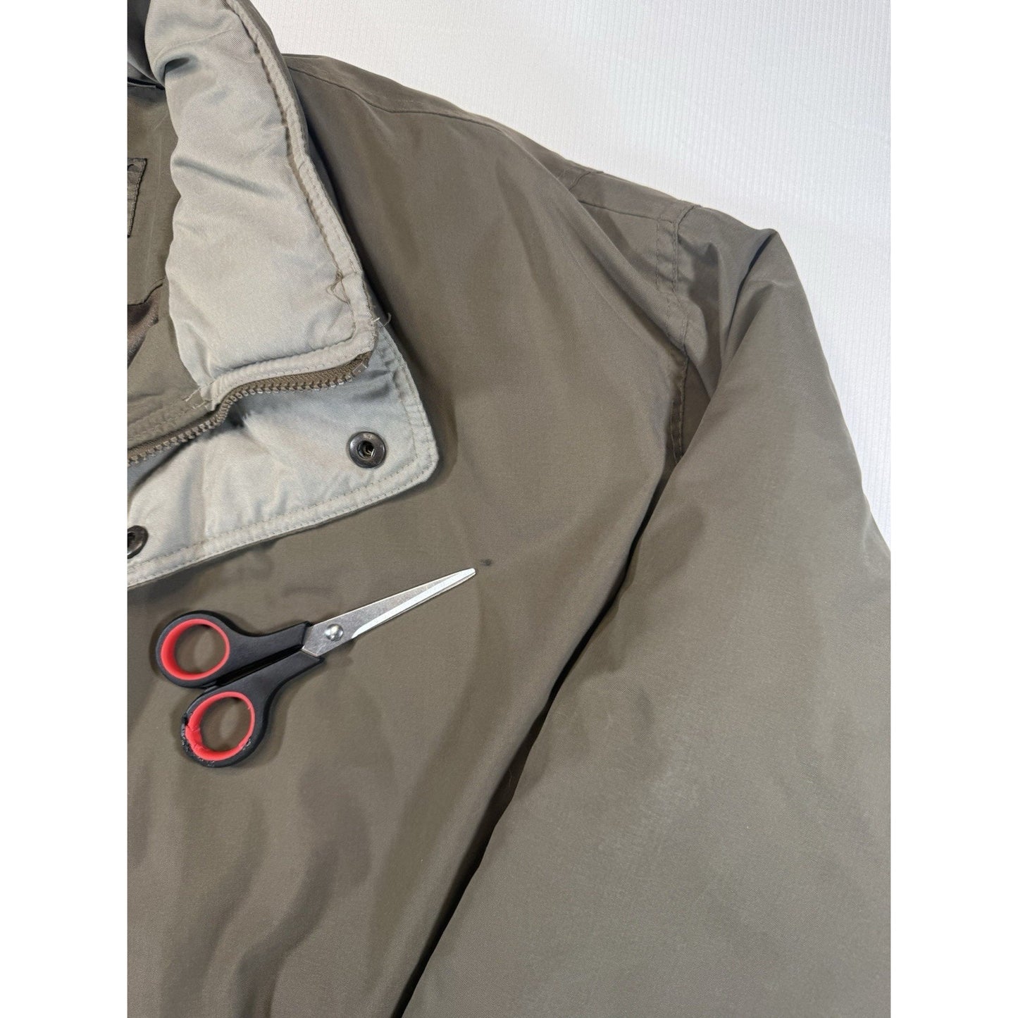 Vintage Members Only Insulated Jacket Men’s XL Brown Utility Coat