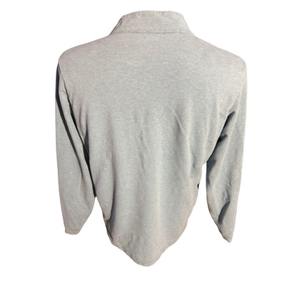 Peter Millar Women’s M Mountainside 1/4 Zip Pullover Blue Baby Alpaca Pima