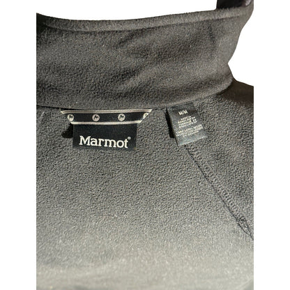 Marmot Softshell Jacket Men M Black Full Zip Wind Resistant Outdoor Hiking Coat
