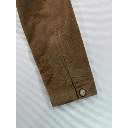 L.L.Bean Women’s Corduroy Blazer Jacket Brown Tailored Fit Size