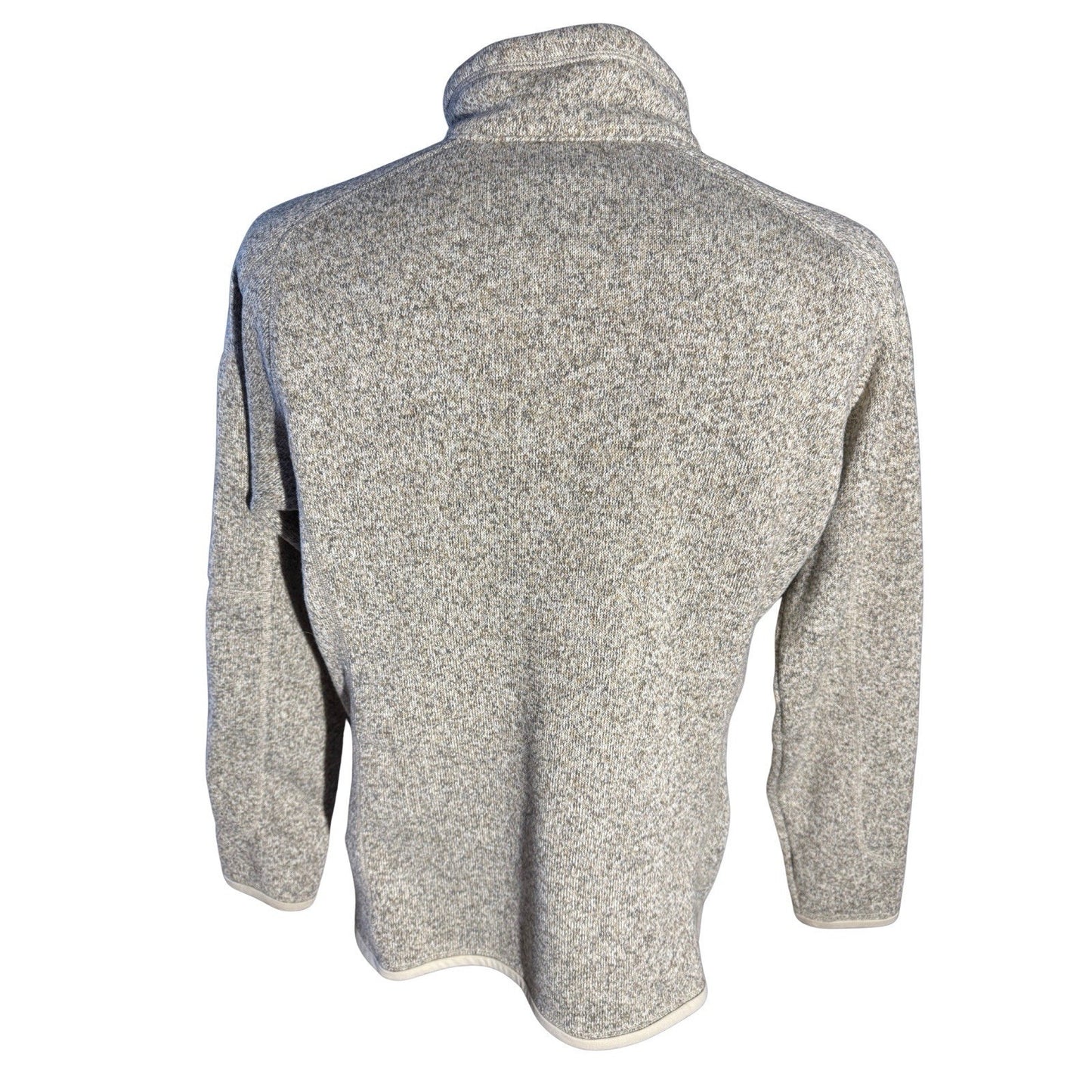 Patagonia Women’s Better Sweater 1/4 Zip Fleece Pullover Birch White XL