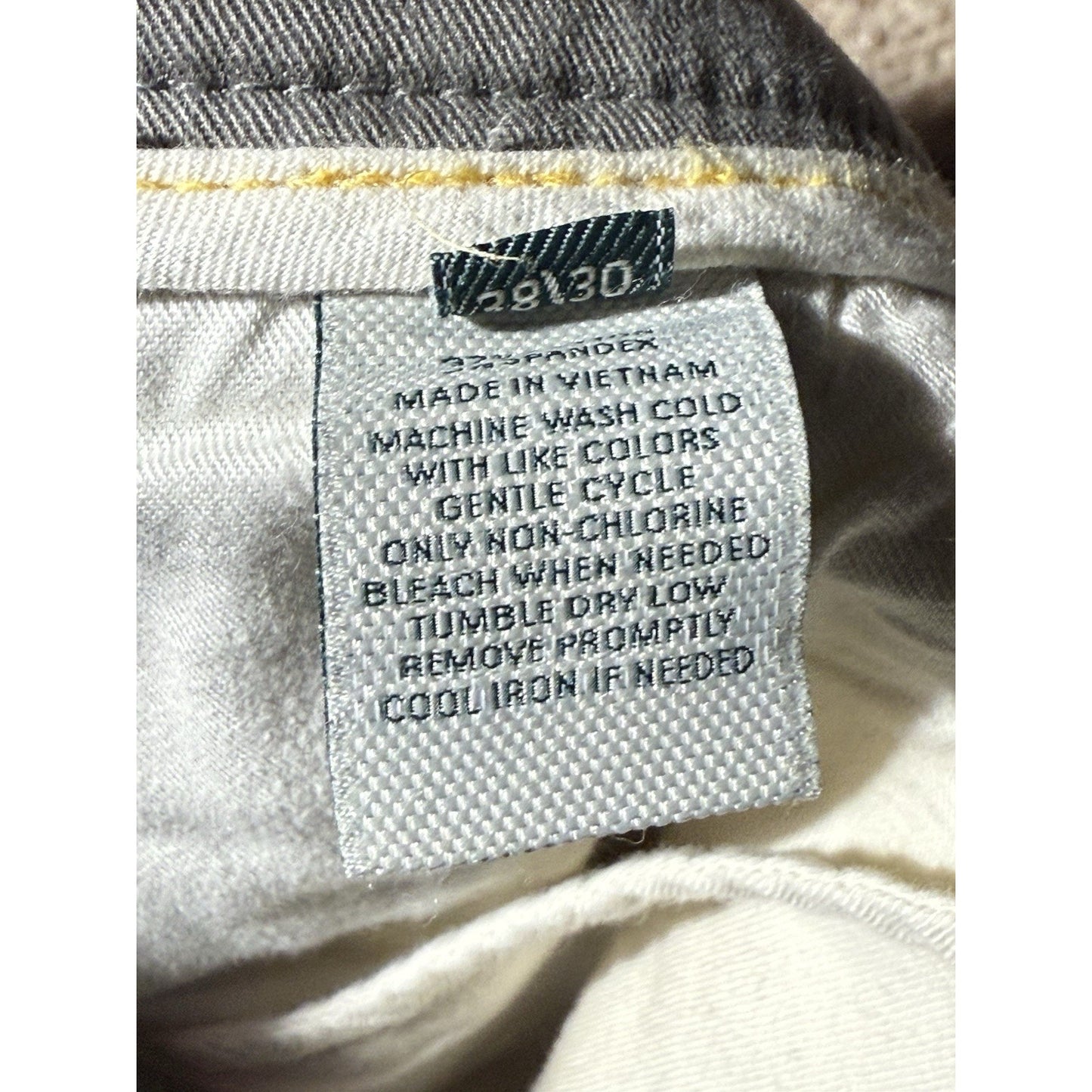 Duck Head Men’s Gold School Chino Pants Gray Size 38x30