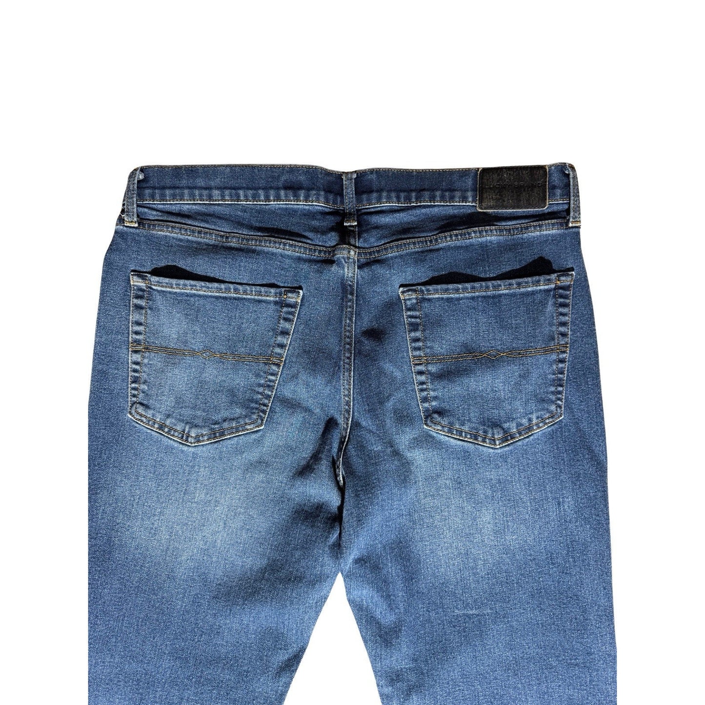 Lucky Brand 410 Athletic Slim Jeans Men’s 36x34 Medium Wash Stretch Denim