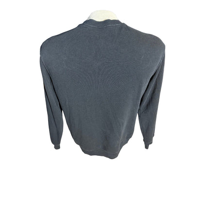 Women’s Coca-Cola Christmas Sweatshirt Santa Claus Holiday Graphic Black Sz S