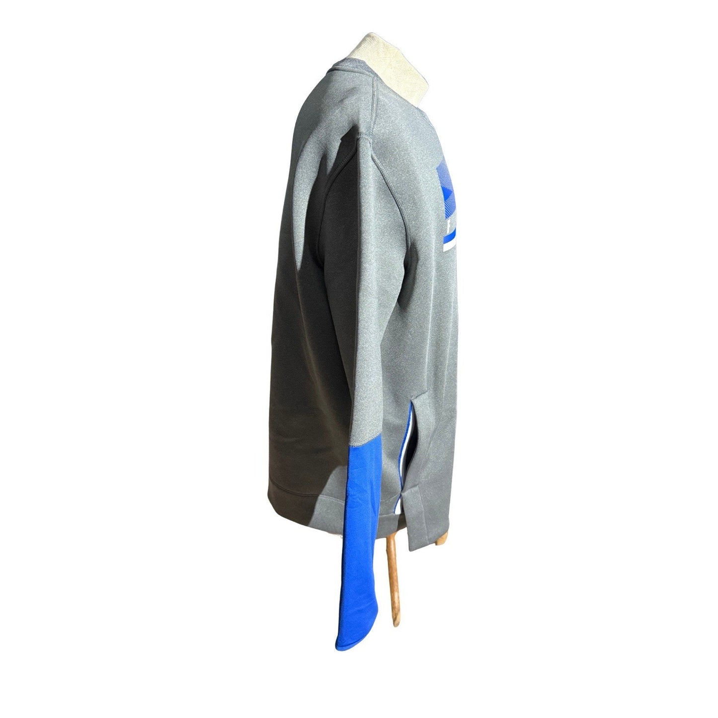 Nike Air Force Falcons Dri-Fit Crewneck Sweatshirt Gray Blue Men’s XL