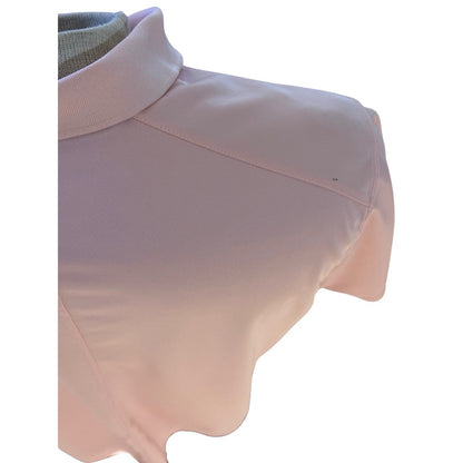 Nike Dri-Fit Golf Polo Shirt Mens Size Large Pink Short Sleeve