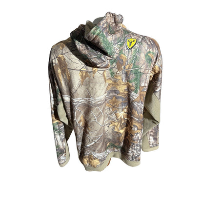 ScentBlocker Hoodie L Realtree Camo Pullover Hunting Deer Logo Polyester