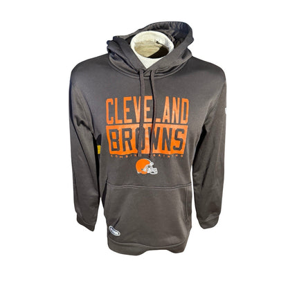 New Era Men’s Cleveland Browns Combine Training Sweatshirt Hoodie Medium M NFL