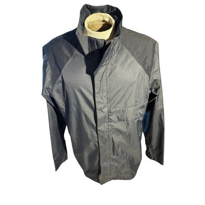 Adidas Golf ClimaProof Jacket XL Black Waterproof Wind Rain Coat Pullover