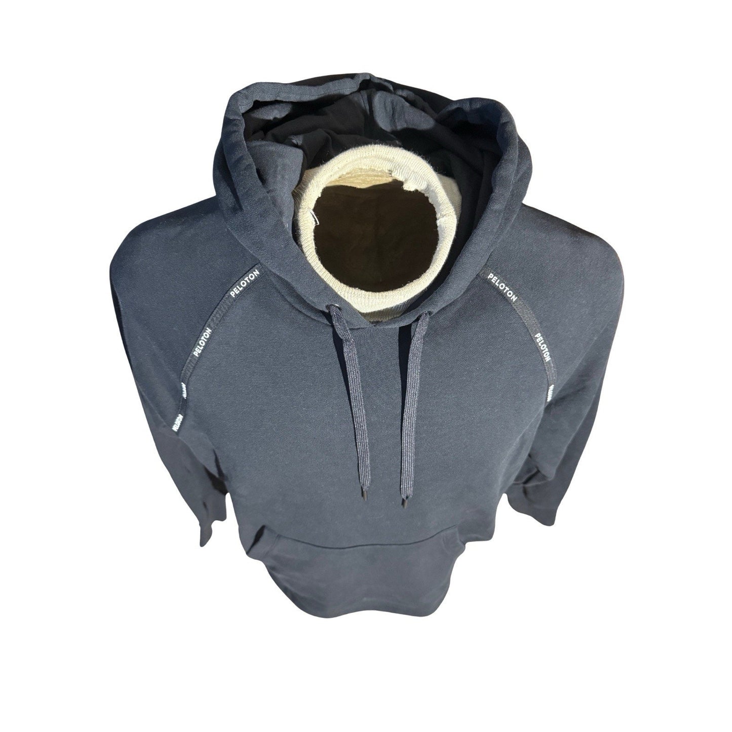 Peloton Women’s Pullover Hoodie Black Medium Logo Sweatshirt