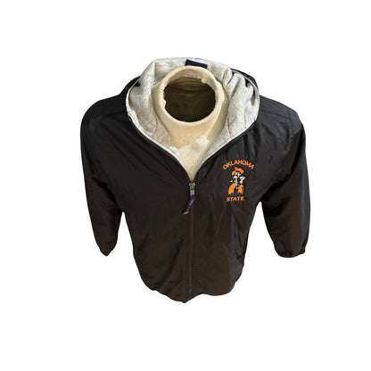 Oklahoma State Cowboys Jacket Youth L Hoodie Charles River Apparel