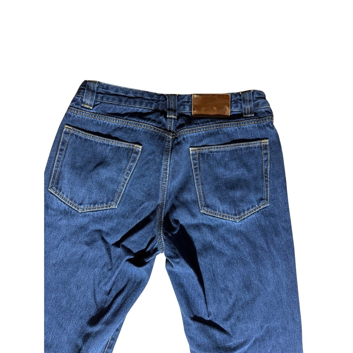 L.L. Bean Signature Men’s Jeans 30x29 Slim Straight Fit Dark Wash Button Fly