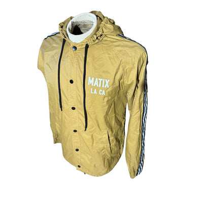 Matix Compton Surf Club Jacket Women’s Small Hooded Windbreaker LA Streetwear