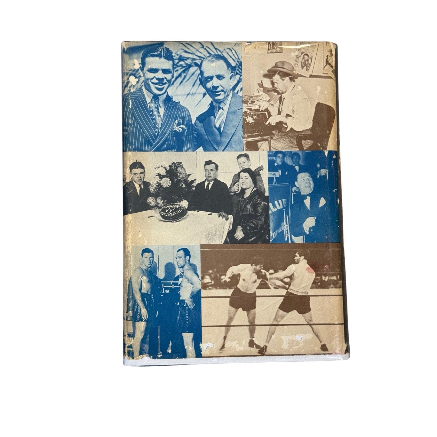 Mickey Walker The Toy Bulldog & His Times 1st Edition 1961 Boxing Biography HC