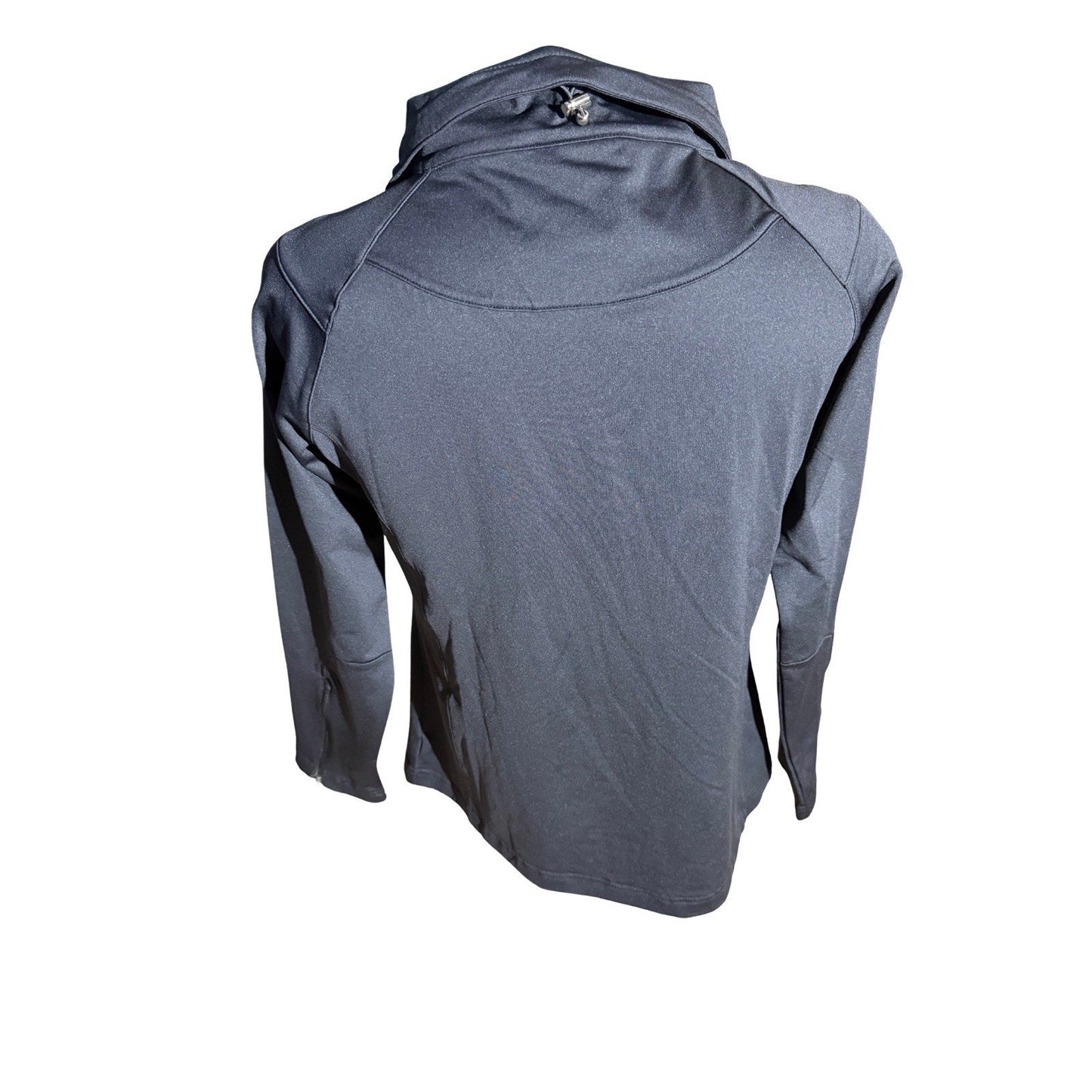 Straight Down Men’s Jacket XL Black Full Zip Golf Performance Hooded Softshell