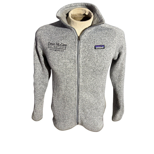 Patagonia Women’s Better Sweater Fleece Jacket Gray M Embroidered Dean McGee
