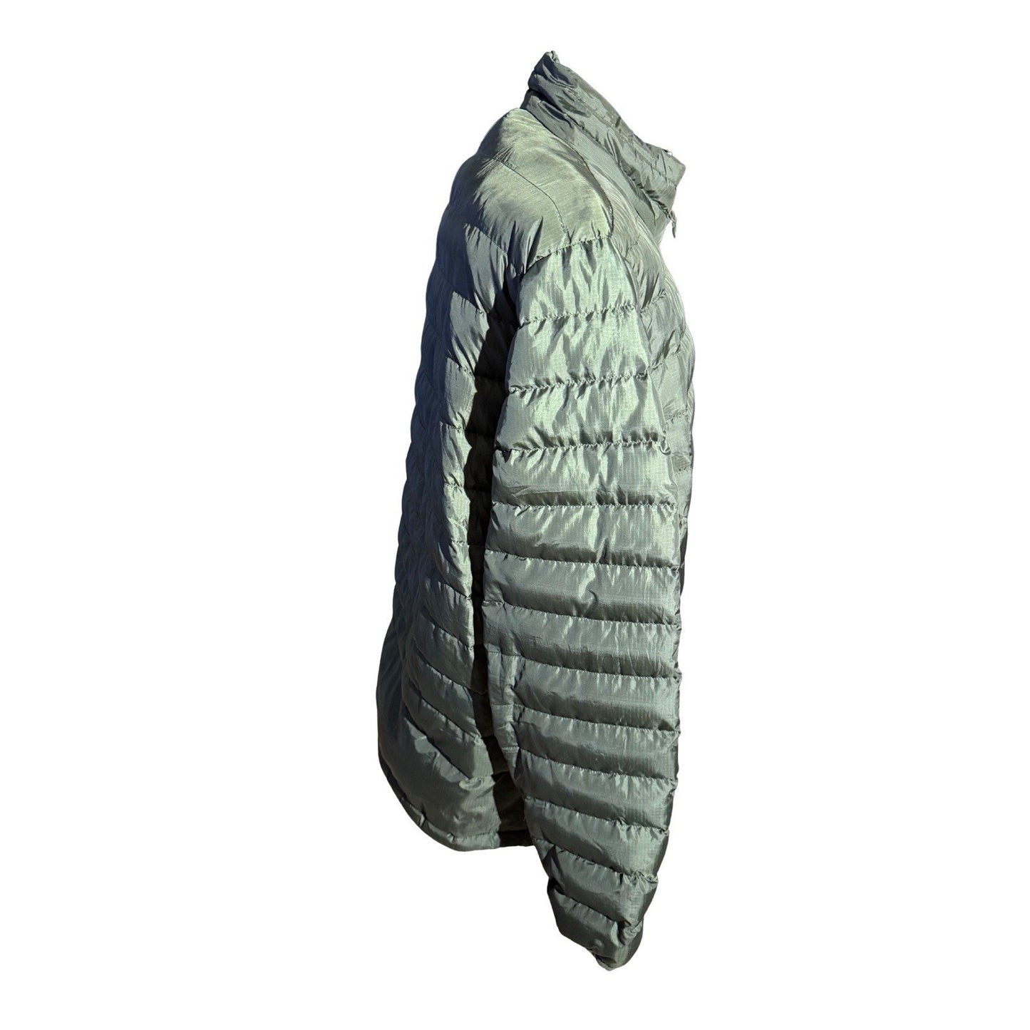 Slumberjack Down Puffer Jacket Men’s XL Green Packable 90/10 Down Feather Outdoo