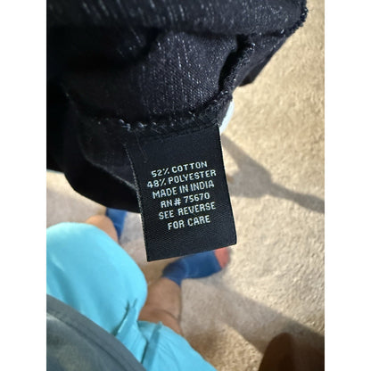 WXYZ MFG Co Hoodie Skull Graphic Long Sleeve Lightweight Black Men’s Large