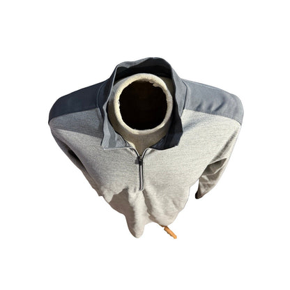 Nike Men's Dri-Fit Quarter Zip Golf Shirt Size Medium Gray