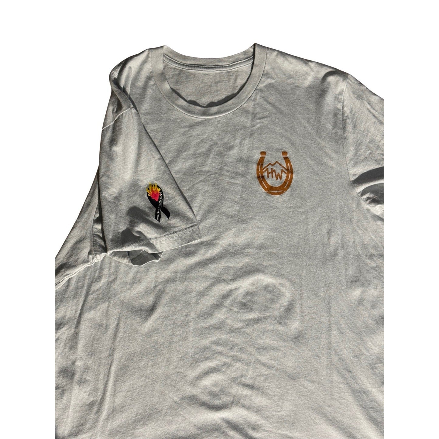 High West Whiskey T-Shirt XL Don’t Light a Campfire Drink One Instead Promo