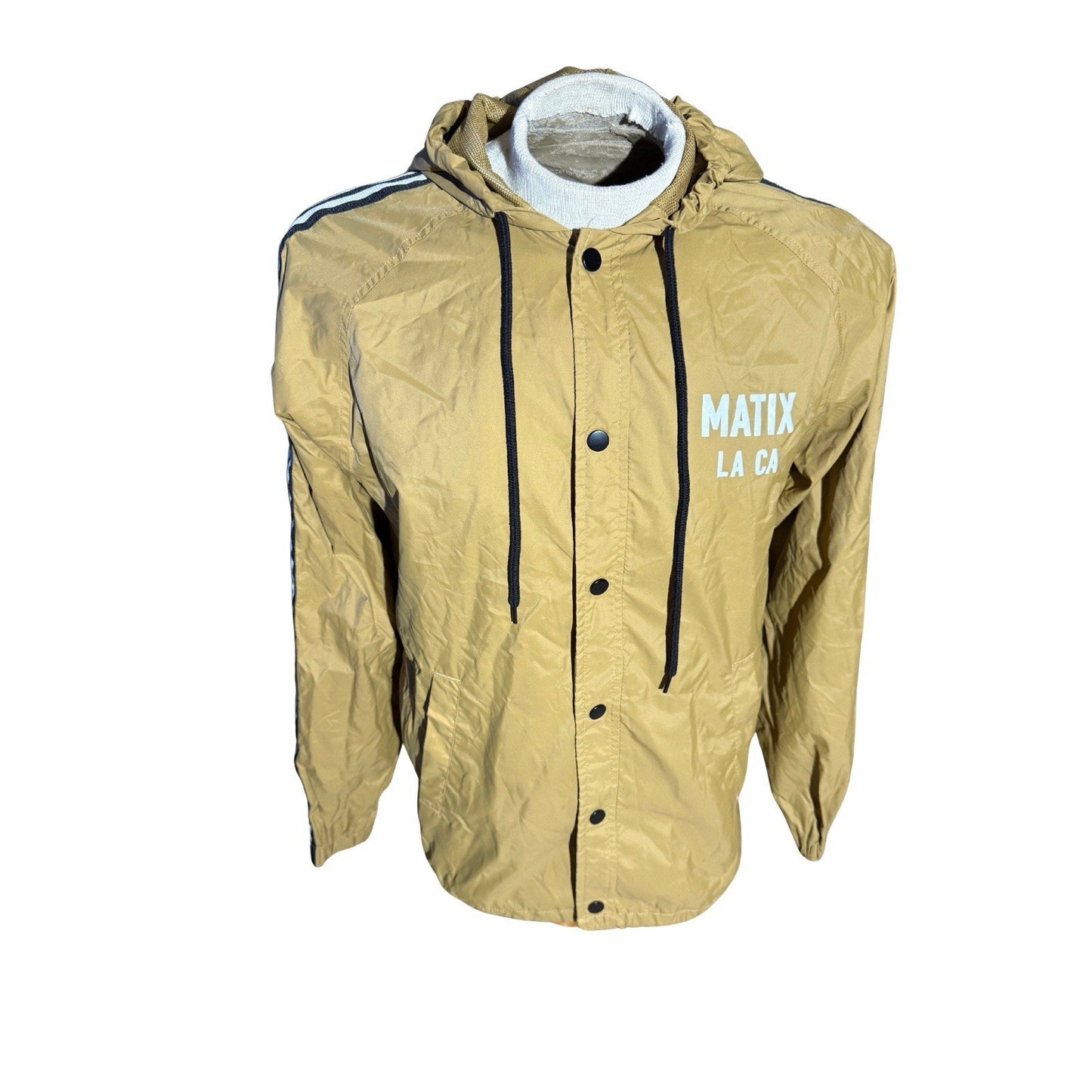 Matix Compton Surf Club Jacket Women’s Small Hooded Windbreaker LA Streetwear