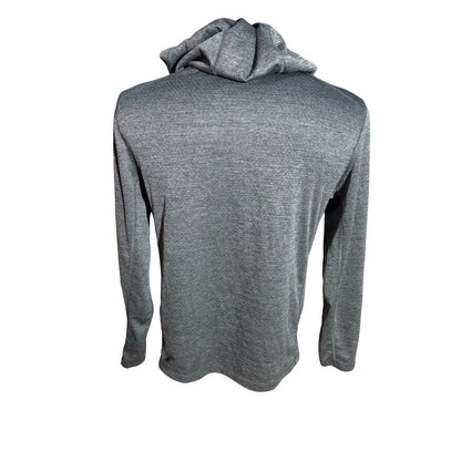 Vineyard VInes Performance Hoodie Mens Small Gray Lightweight Logo Stretch
