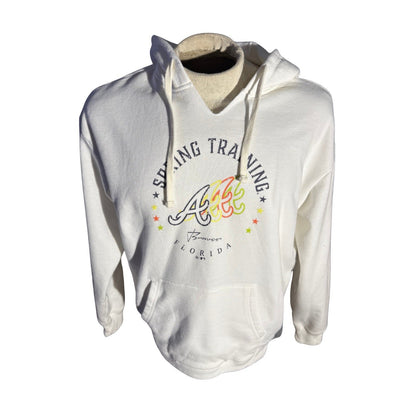 ’47 Brand Women’s Spring Training Florida Hoodie XL White Pullover NWOT