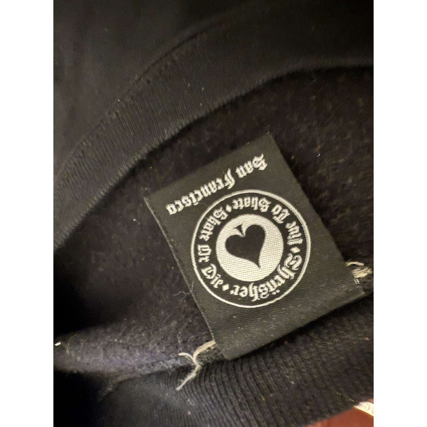 Thrasher Magazine Crewneck Sweatshirt Men’s L Black Gold Logo Skate Streetwear