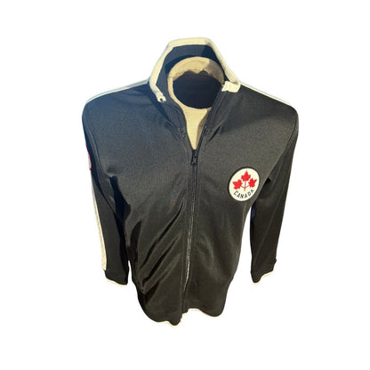 Hudson’s Bay Team Canada Olympic Jacket Men’s Small S Black Full Zip Track 12