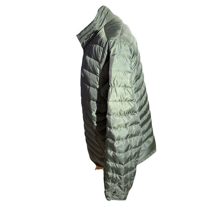 Slumberjack Down Puffer Jacket Men’s XL Green Packable 90/10 Down Feather Outdoo