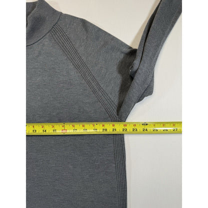 FootJoy Gray 1/4 Zip Knit Sweater GP1 Automotive Logo Men’s Large