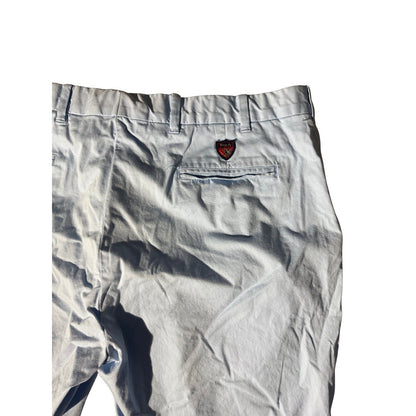 Polo Golf Ralph Lauren Men’s Shorts 38 Blue Flat Front Stretch Cotton