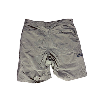 L.L. Bean Nylon Hiking Shorts Mens Large Khaki Cargo Lightweight