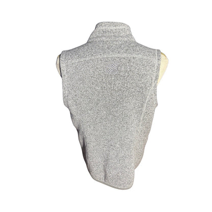 Patagonia Women’s Better Sweater Fleece Vest Gray Large Home Depot Logo NWT